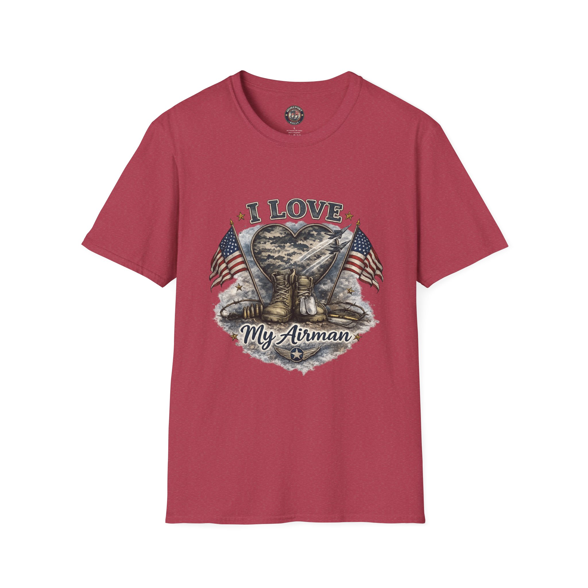 I Love My Airman T-Shirt - Image 17