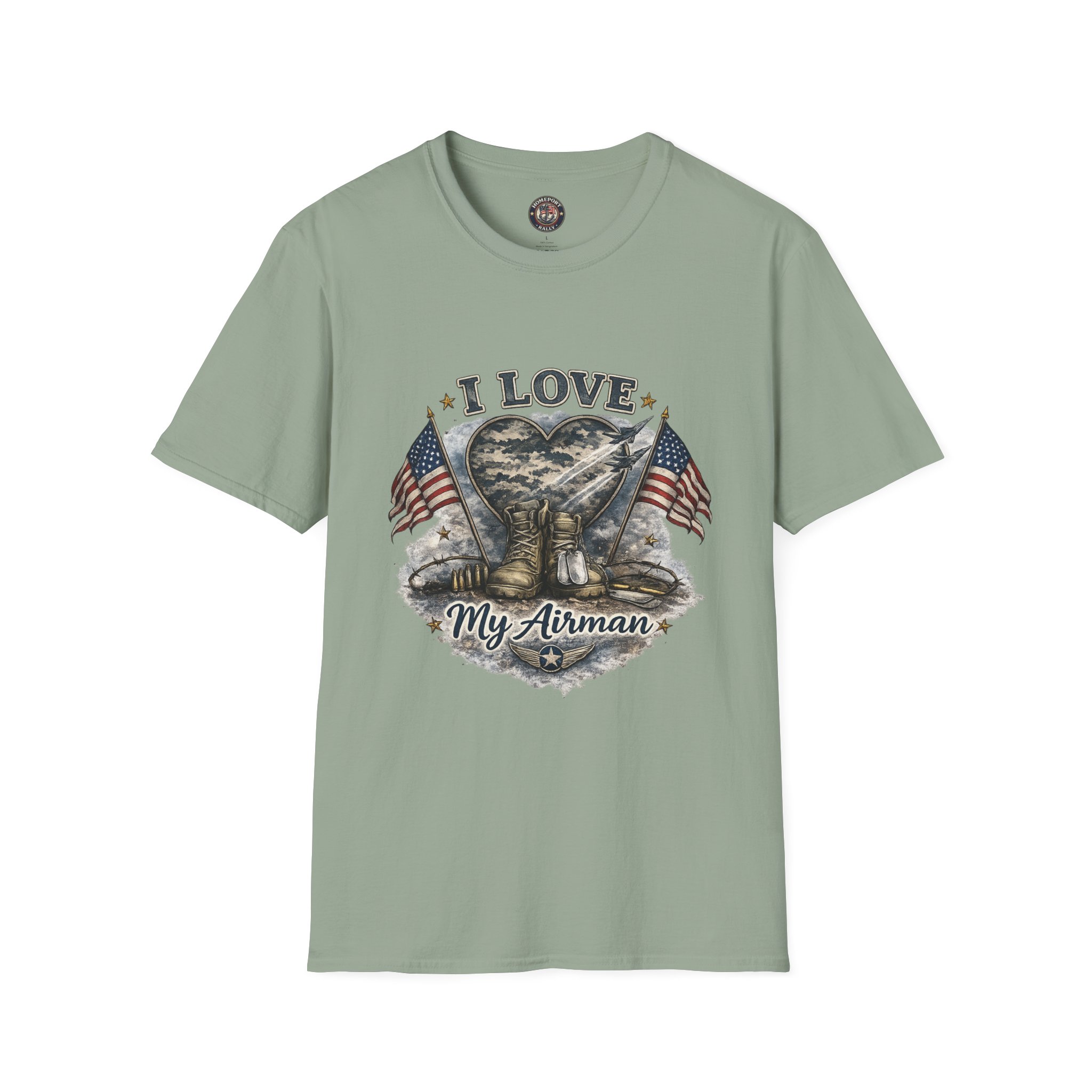 I Love My Airman T-Shirt - Image 9