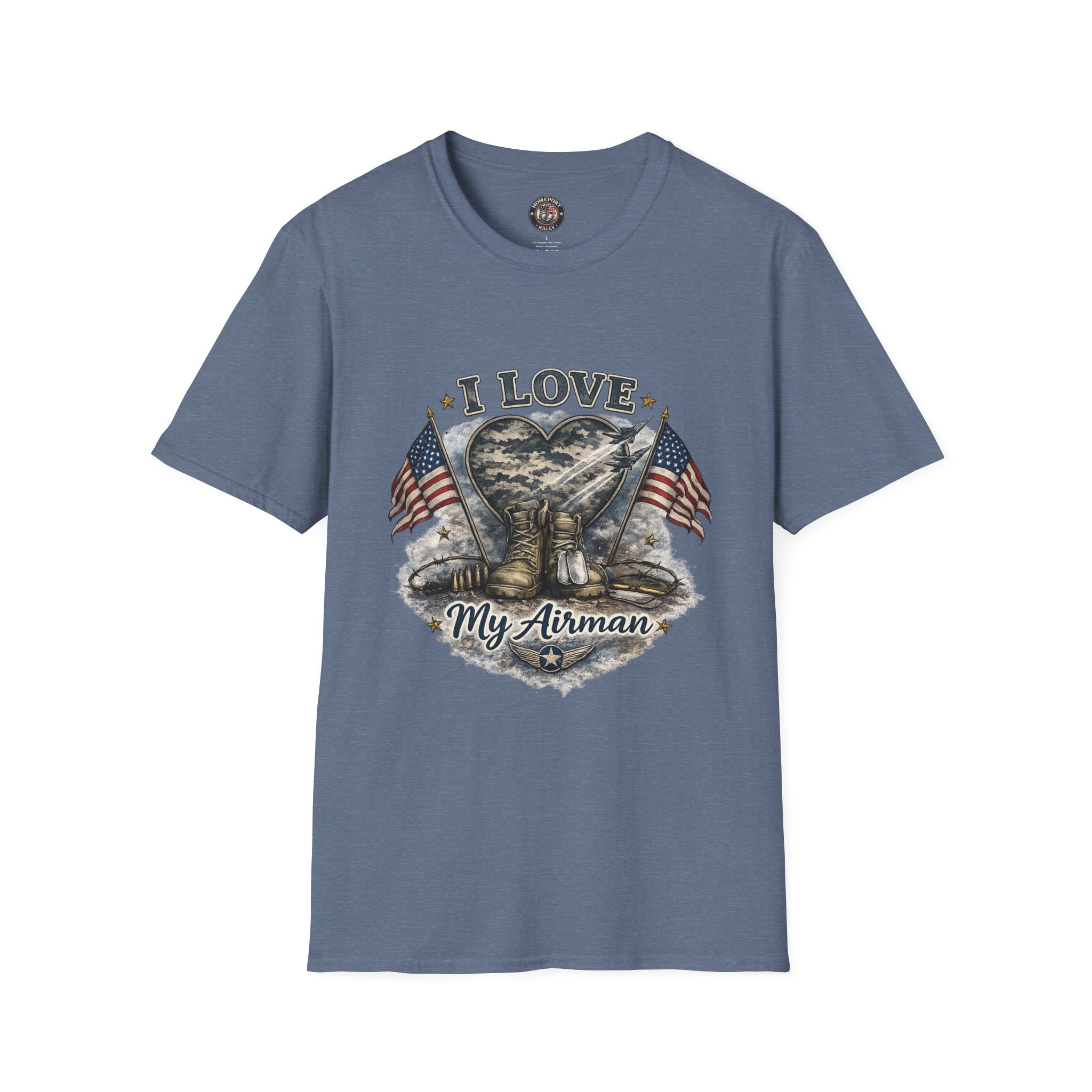 I Love My Airman T-Shirt - Image 13