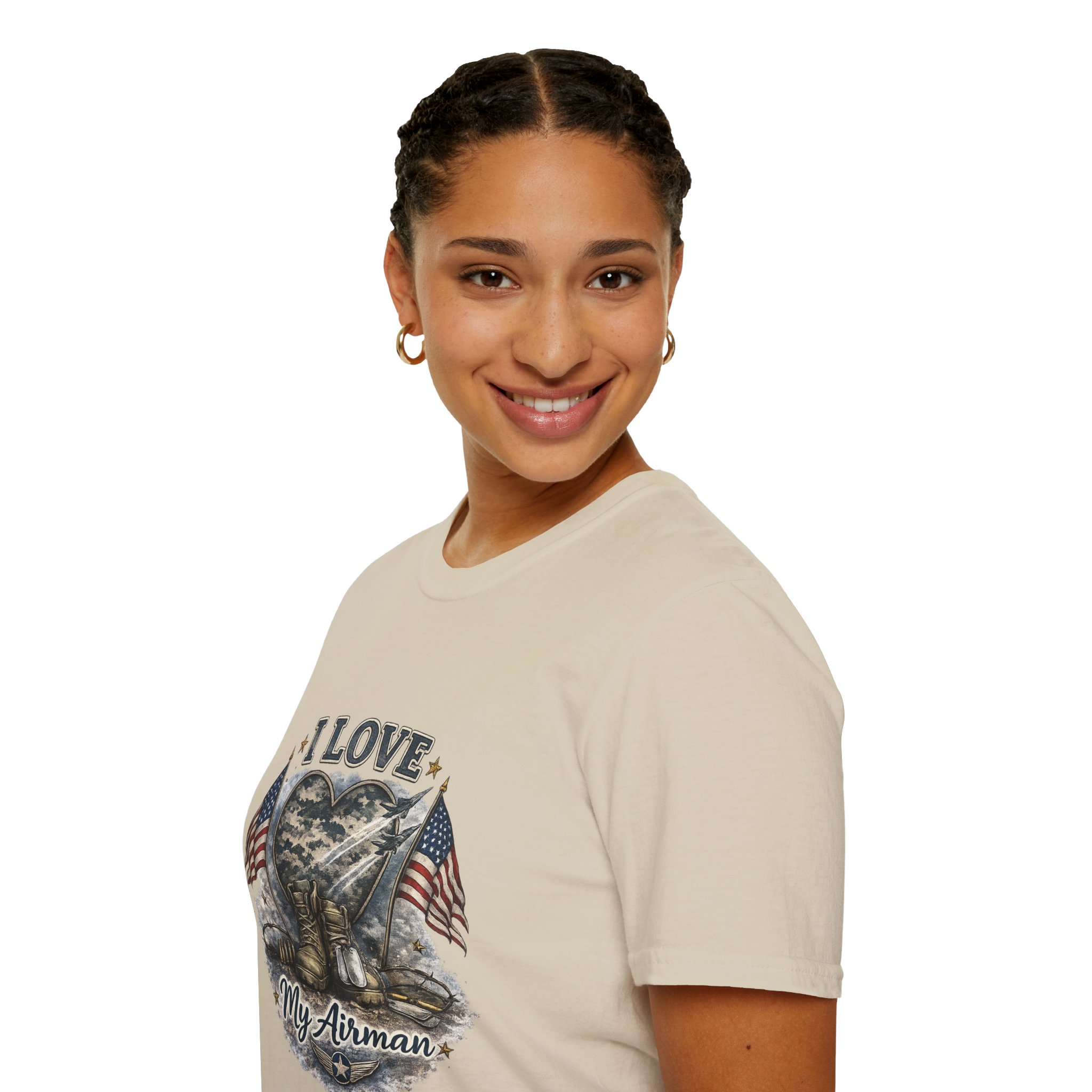 I Love My Airman T-Shirt - Image 4