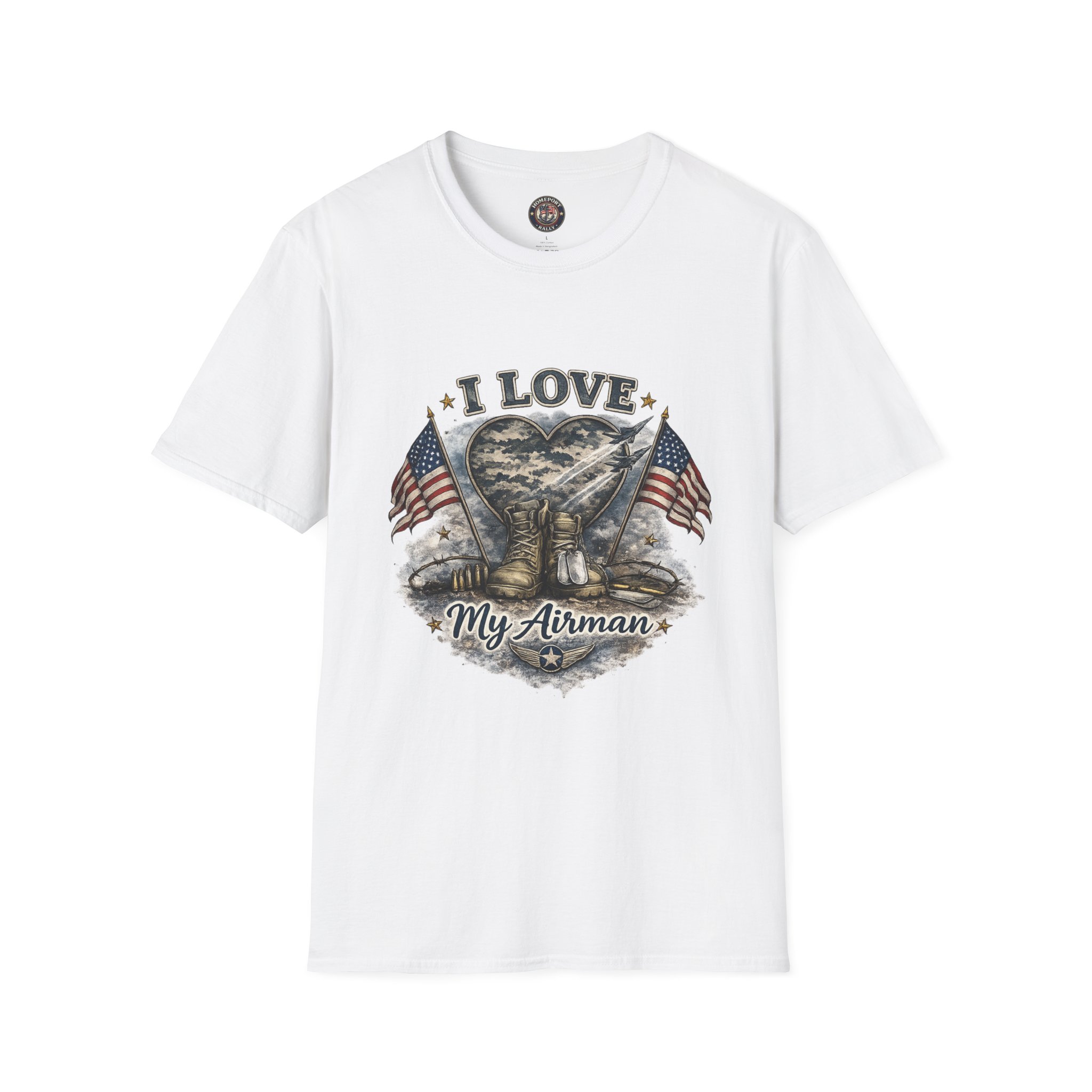 I Love My Airman T-Shirt - Image 2