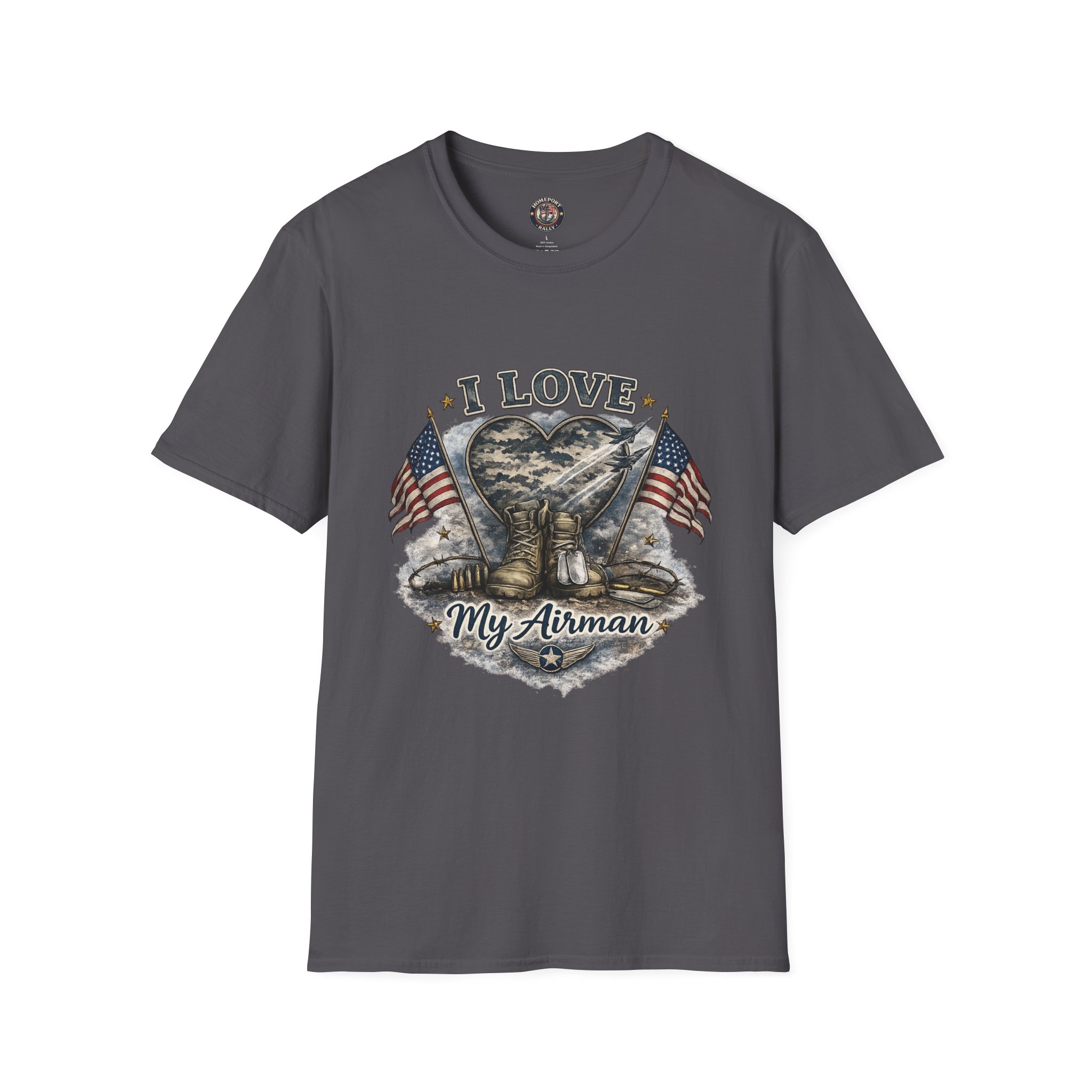 I Love My Airman T-Shirt - Image 14