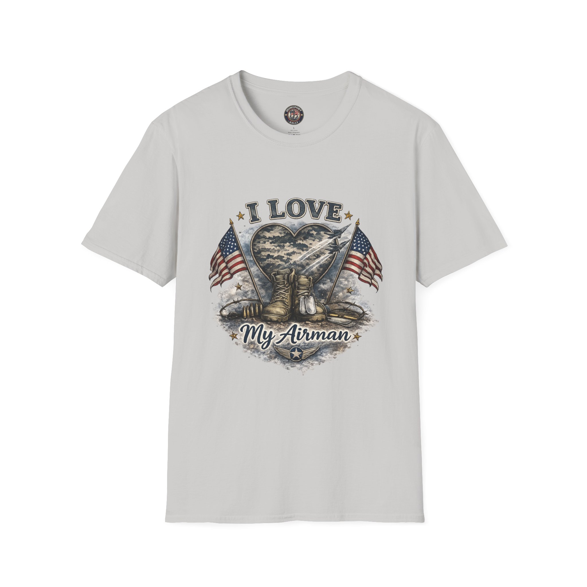 I Love My Airman T-Shirt - Image 5