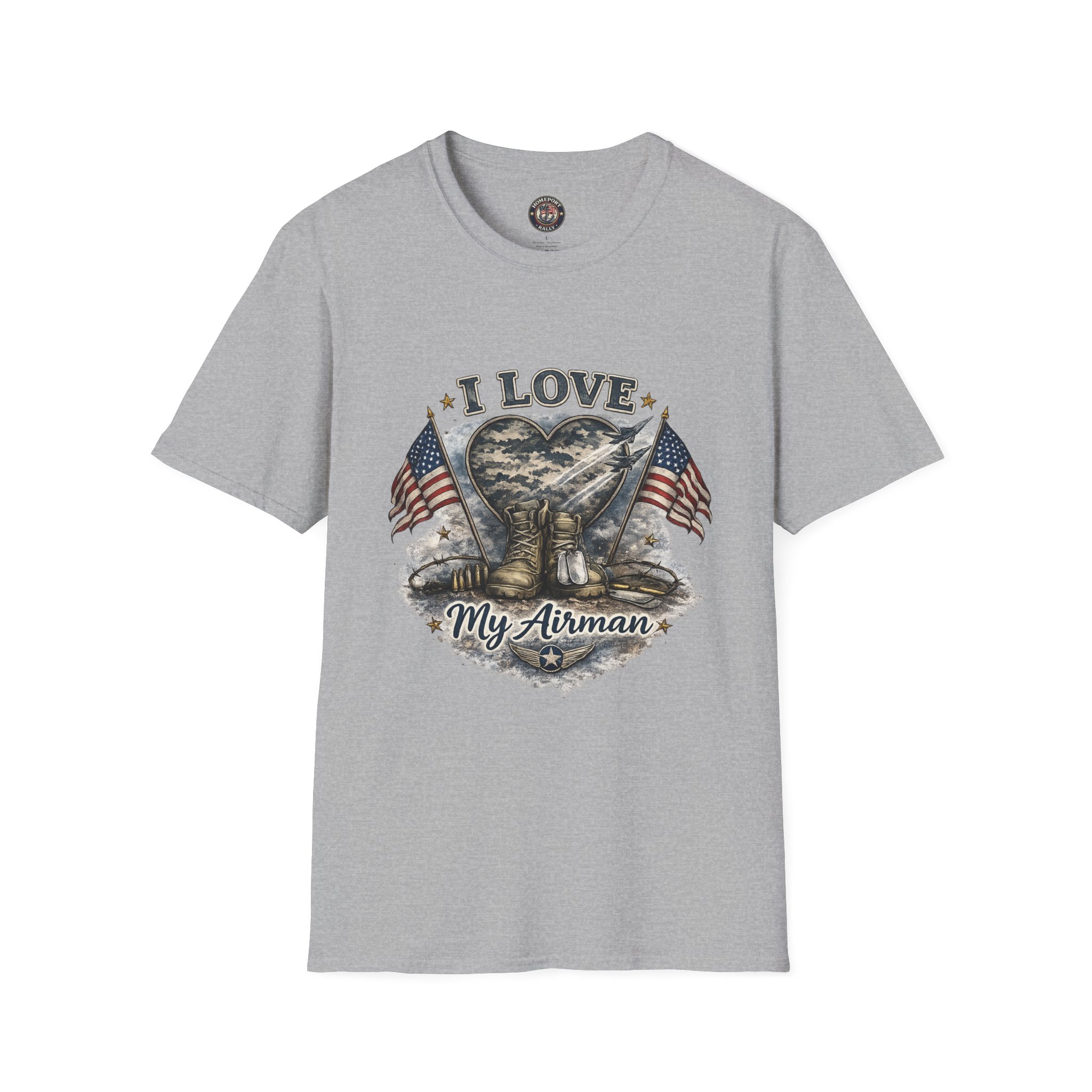 I Love My Airman T-Shirt - Image 6