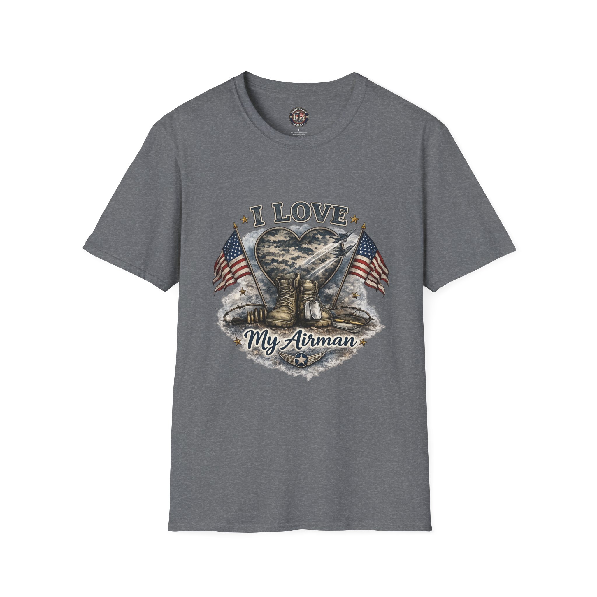 I Love My Airman T-Shirt - Image 10