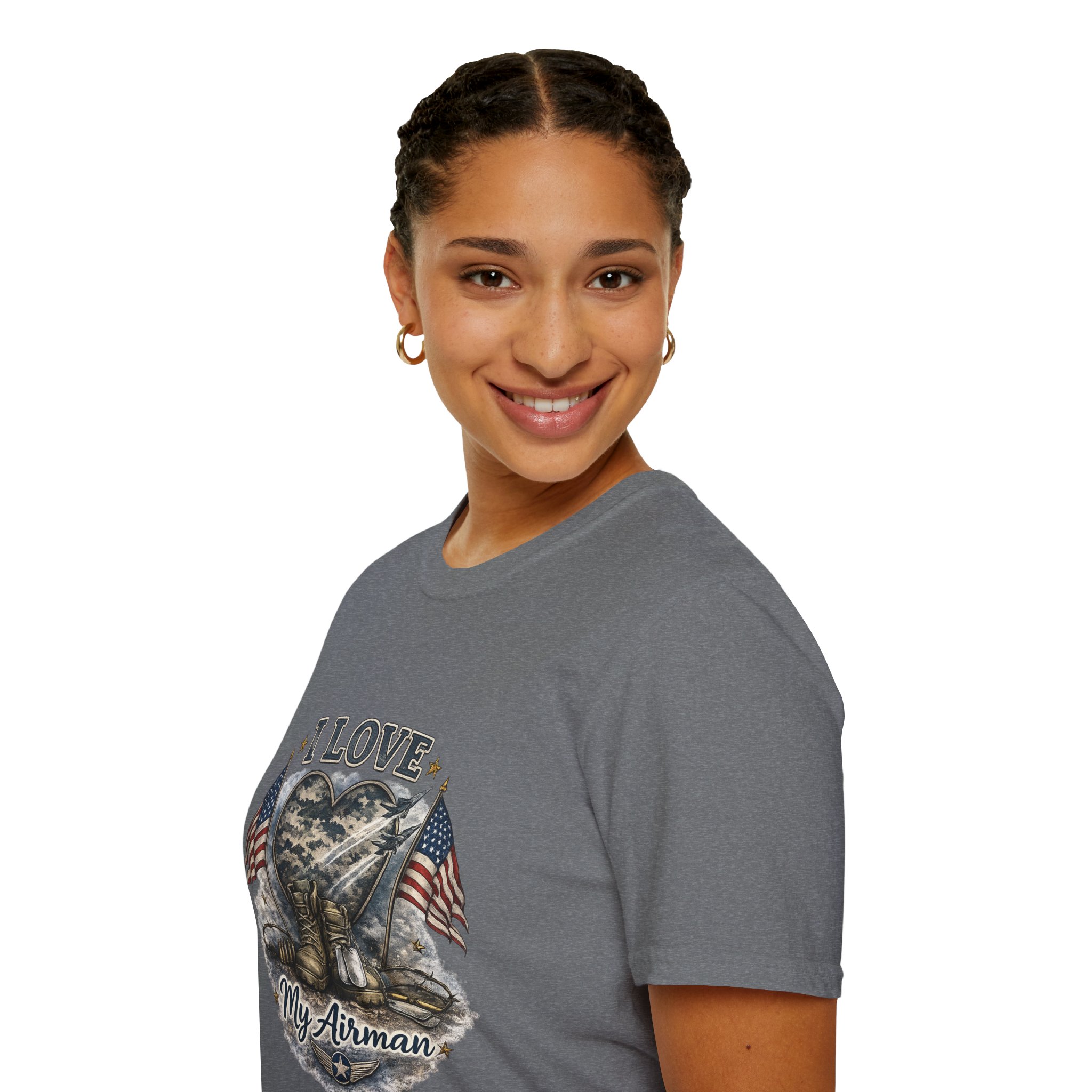 I Love My Airman T-Shirt - Image 11