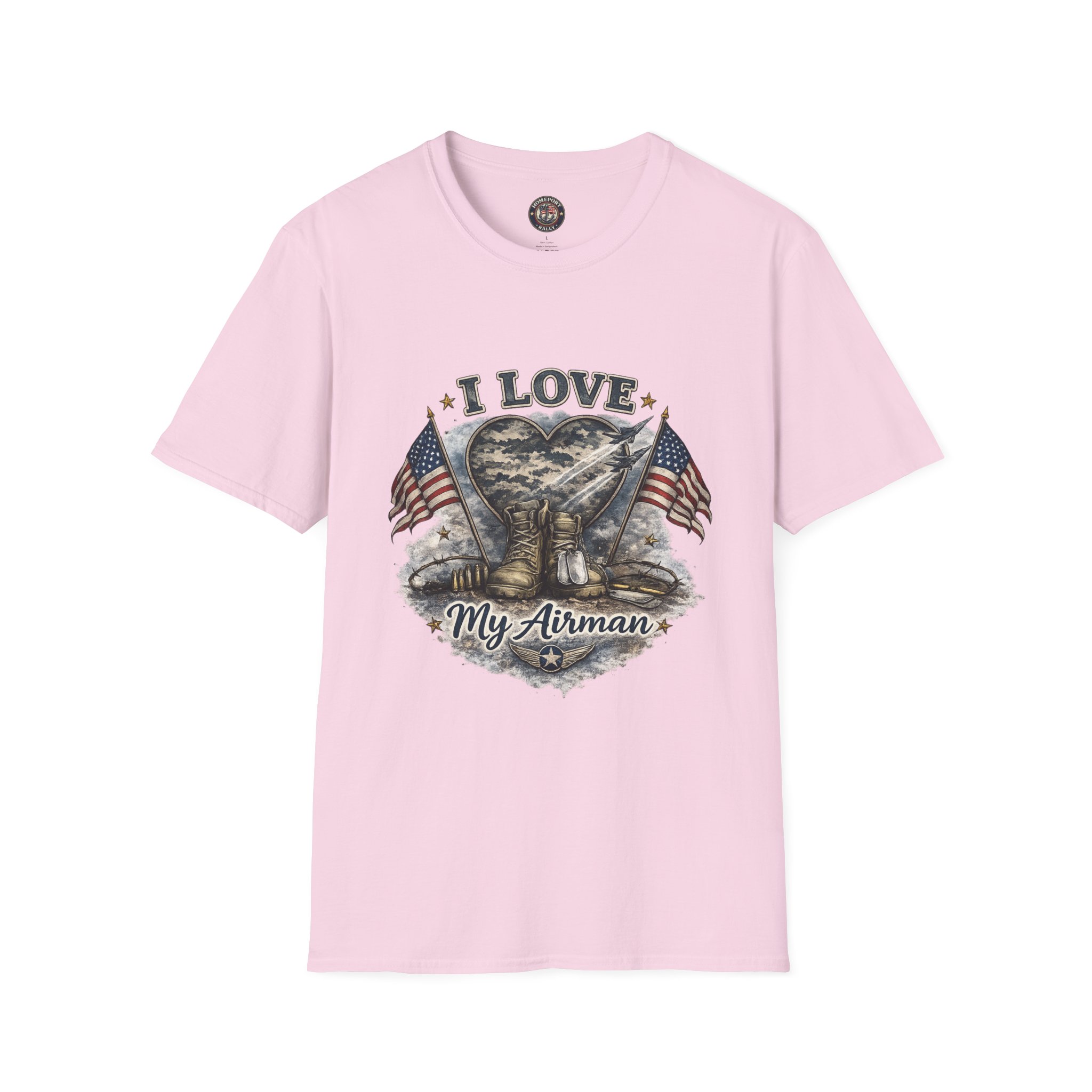 I Love My Airman T-Shirt - Image 15