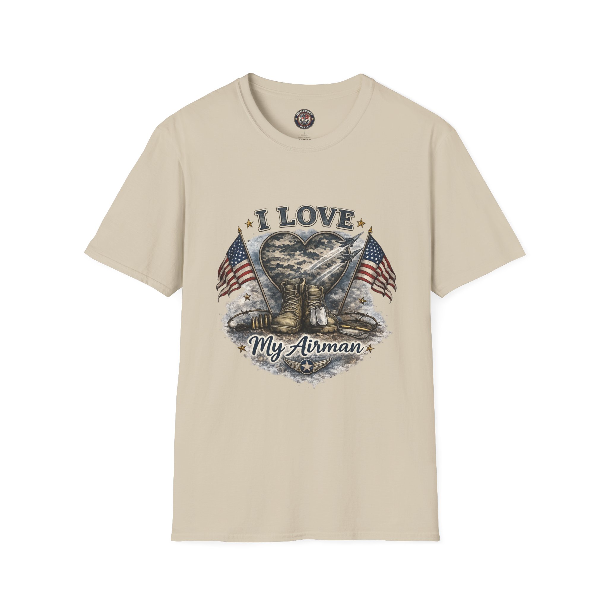 I Love My Airman T-Shirt - Image 3